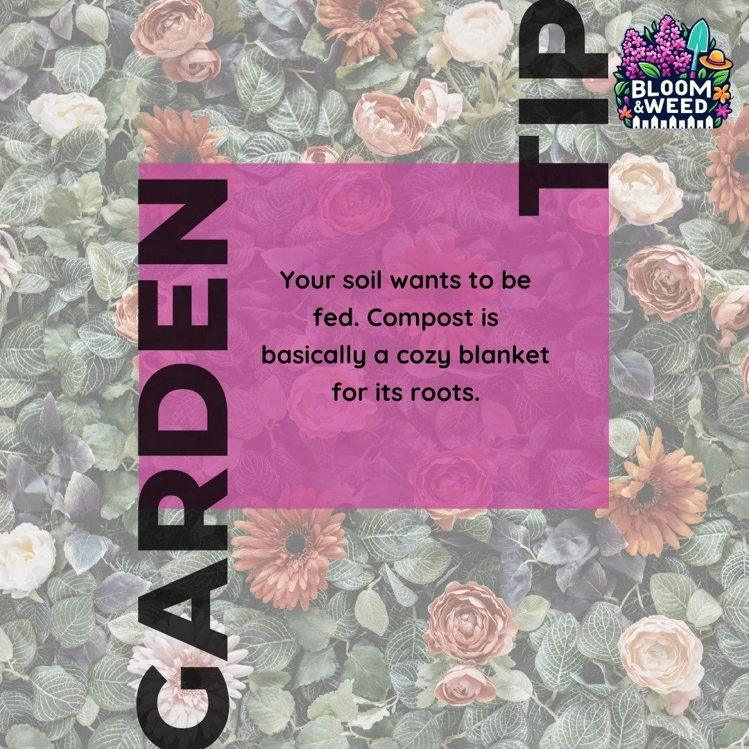 🌿 Garden Tip Tuesday 🌿

Now is the perfect time to start thinking about feeding your garden for the season ahead 🌸

Early spring is one of the best times to add compost and fertilizer to your flower beds, before you mulch!

Why? Because your plant
