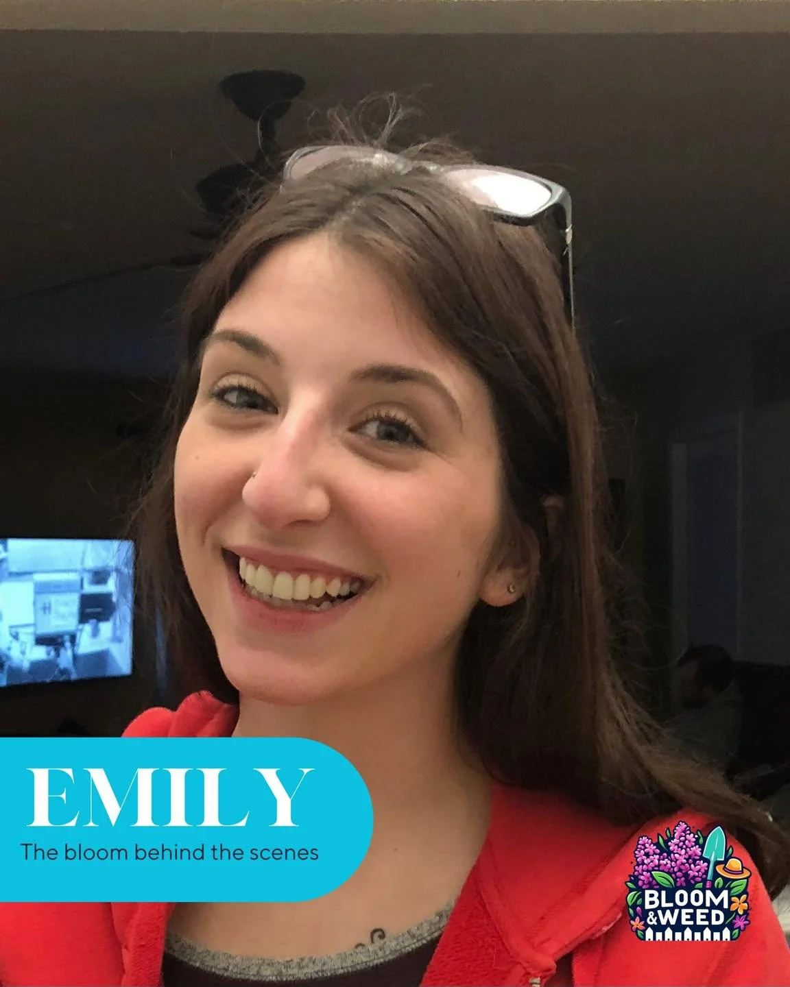 🌿 Meet Emily! 🌿

Emily is the behind-the-scenes gardener of our team. Planting appointment reminders, growing our social media, and helping keep invoices from becoming weeds. 🌱📋

🌻 Fun Facts:
🛶 Loves kayaking and spending time outdoors
🍅 Grows