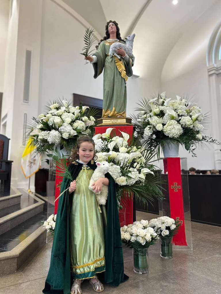 Feast Day of St. Agnes, our Patron Saint