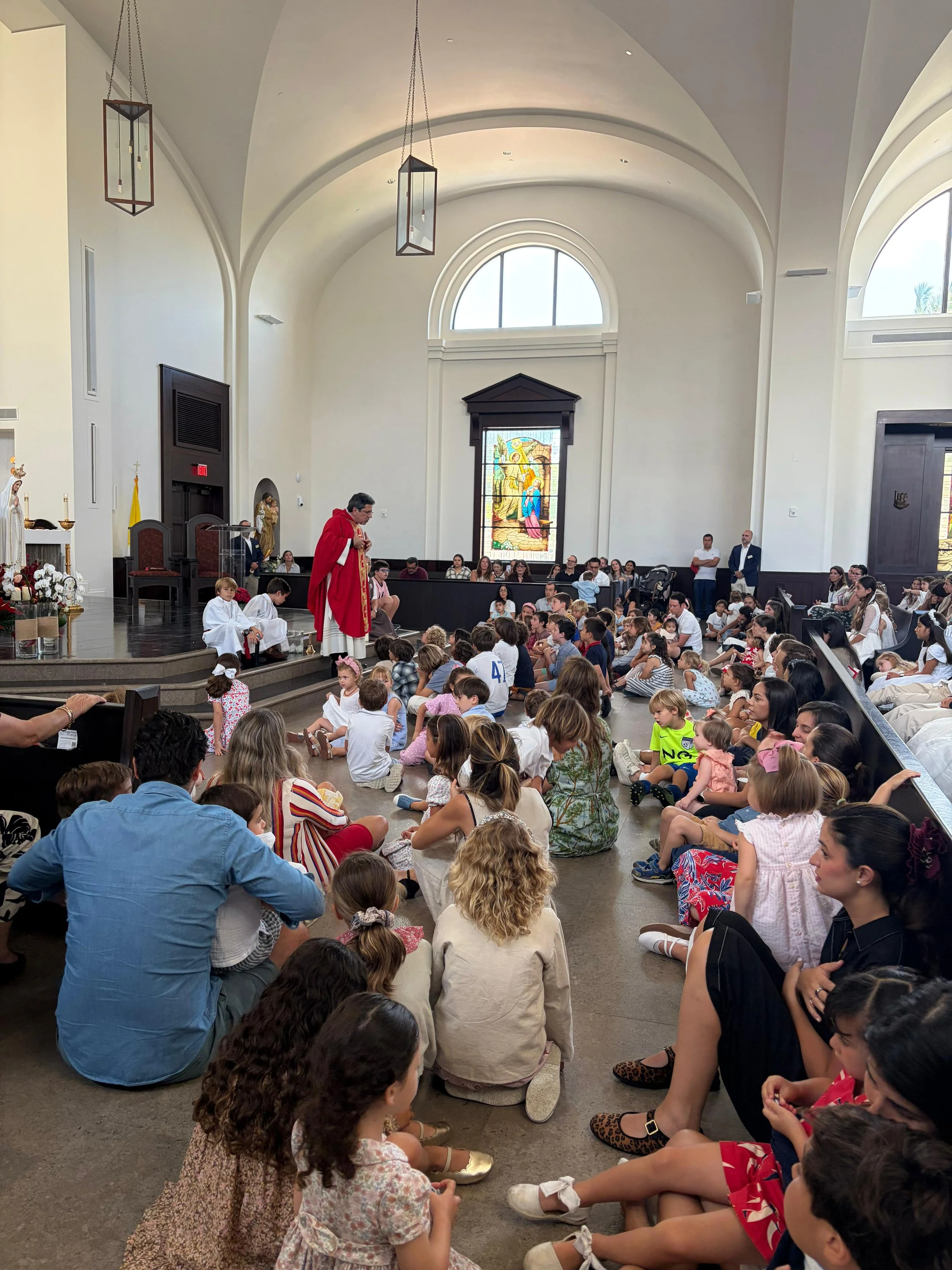 Final Family Mass Before Summer Schedule