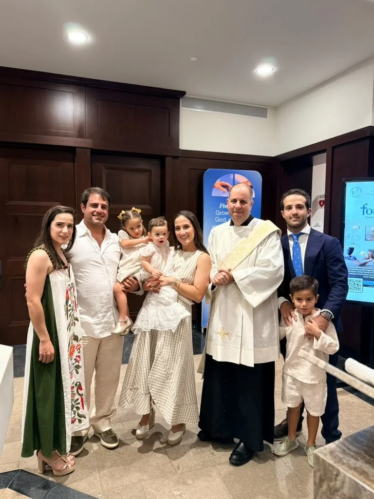 Holy Baptism of Mateo Rafael Mezerhane Mendoza 