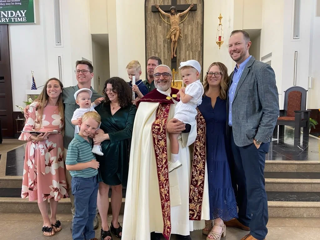 Holy Baptism of Austin &amp; Colin Johnson 