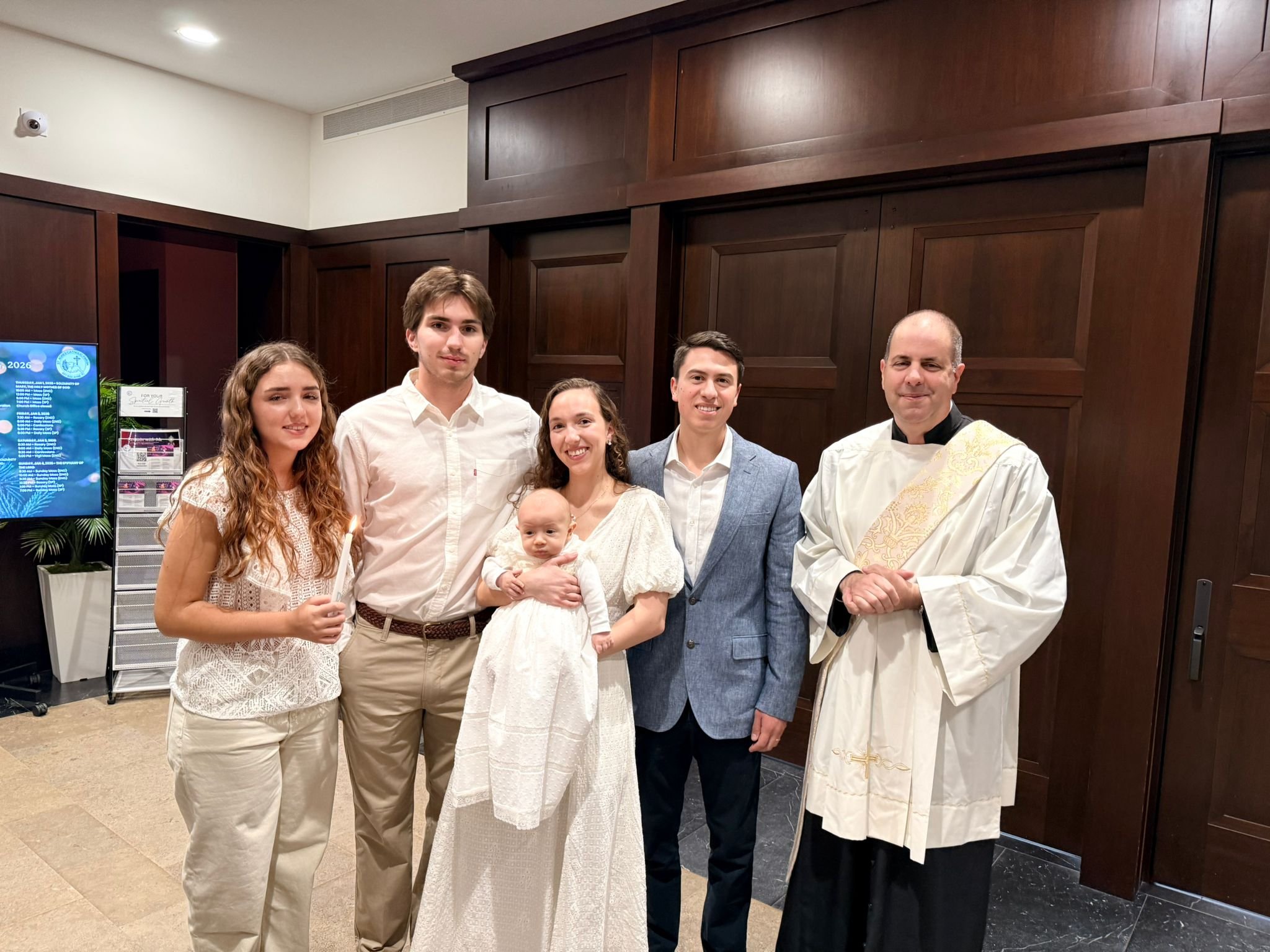 Holy Baptism of Mateo Suarez