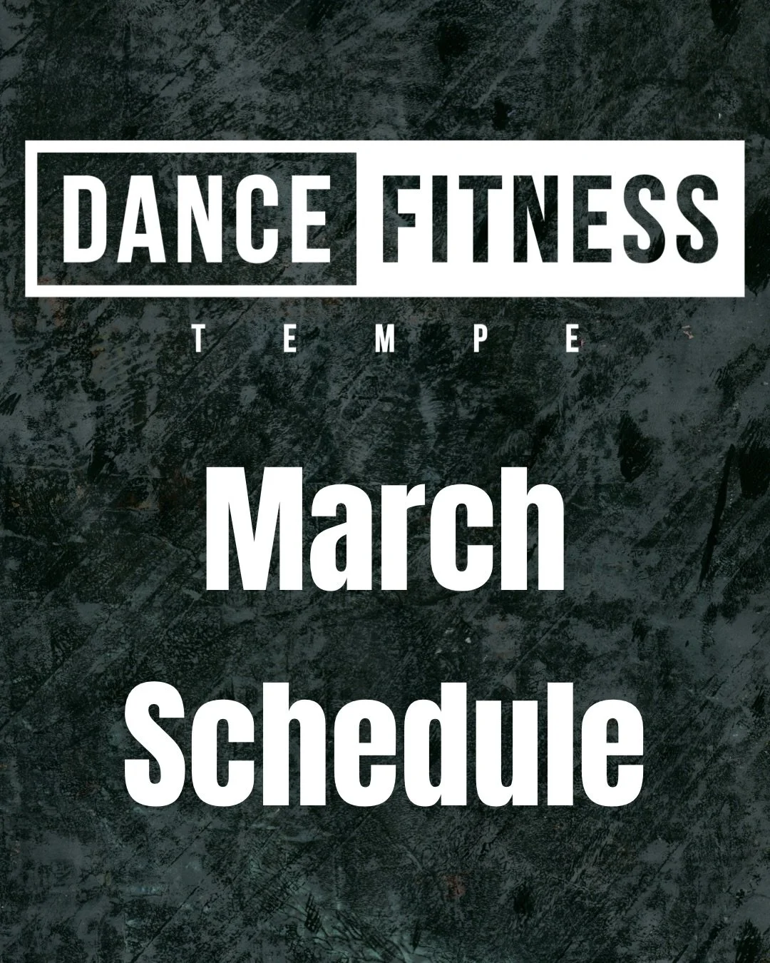 The March schedule is here! To book a spot in class, book through the instructor, not the studio. We&rsquo;ve provided handles below: 
Monday 
- 5PM Dance Fitness @bigkidrick 
- 6PM Sensaz&atilde;o Dance Fitness @dianac_ssz 
- 7PM Dance Choreography 