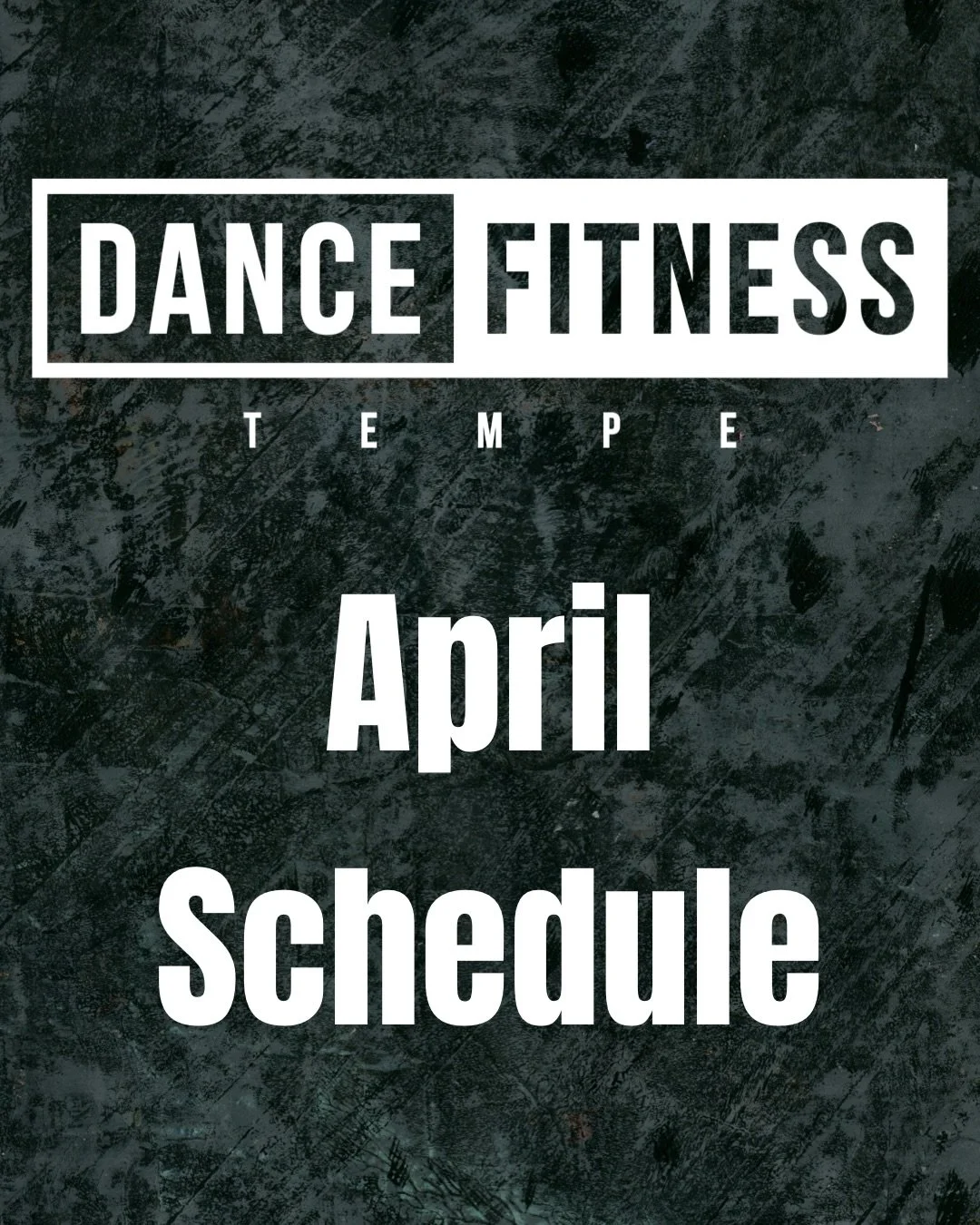 The April schedule is here! To book a spot in class, book through the instructor, not the studio. We&rsquo;ve provided handles below: 
Monday 
- 5PM Dance Fitness @bigkidrick 
- 6PM Sensaz&atilde;o Dance Fitness @dianac_ssz 
- 7PM Dance Choreography 