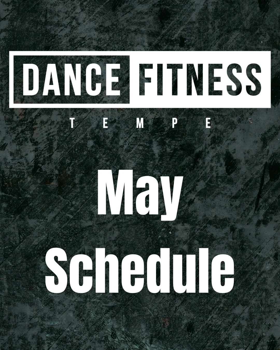 The May schedule is here! To book a spot in class, book through the instructor, not the studio. We&rsquo;ve provided handles below: 
Monday 
- 5PM Dance Fitness @bigkidrick 
- 6PM Sensaz&atilde;o Dance Fitness @dianac_ssz 
- 7PM Dance Choreography @a
