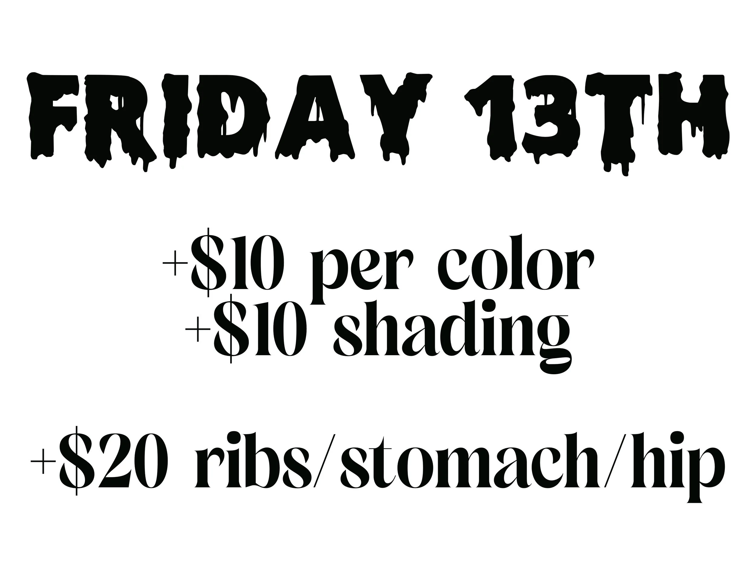 Friday the 13th Tattoo Special