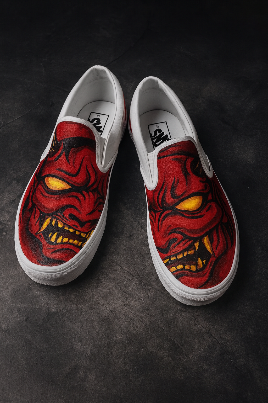 Custom Painted Oni Vans