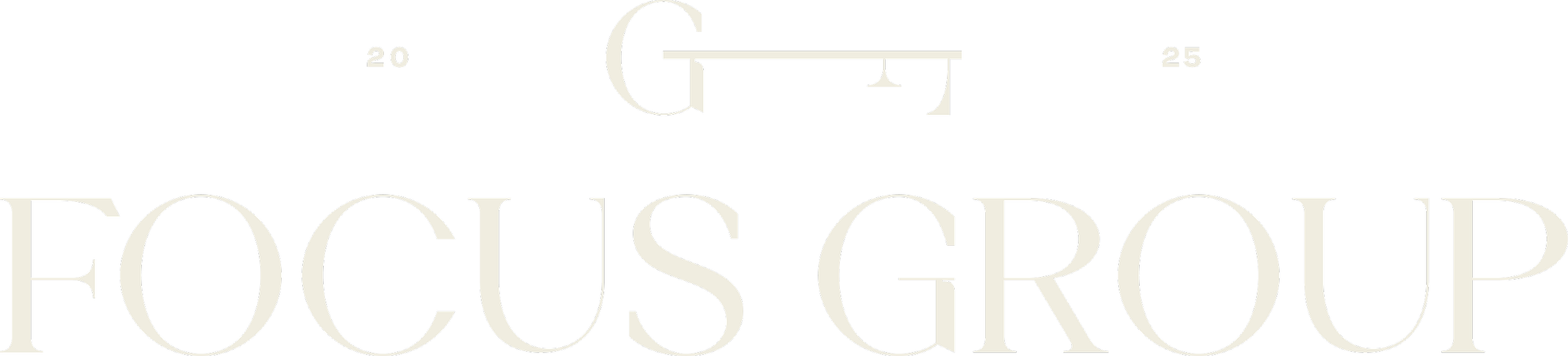 Logo of Focus Group with the text 'Focus Group' and the years 2020 and 2025.
