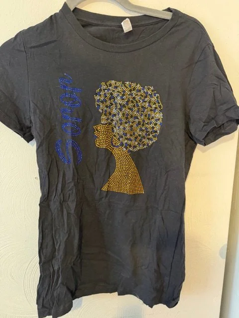 Sigma Gamma Rho T-Shirt with Lady on Front: Size XL