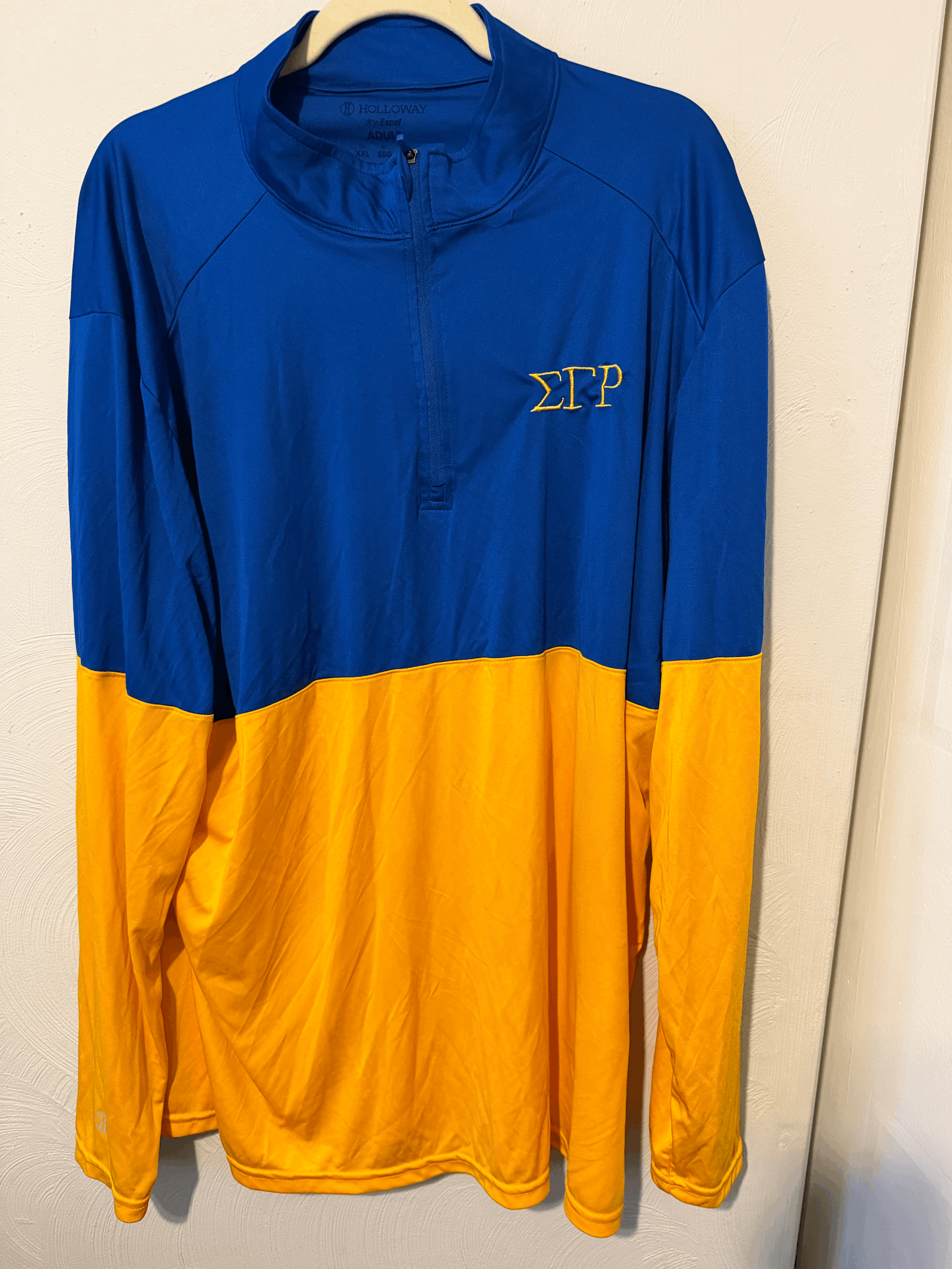 Athletic Blue and Gold Jacket XXL - Excellent Condition