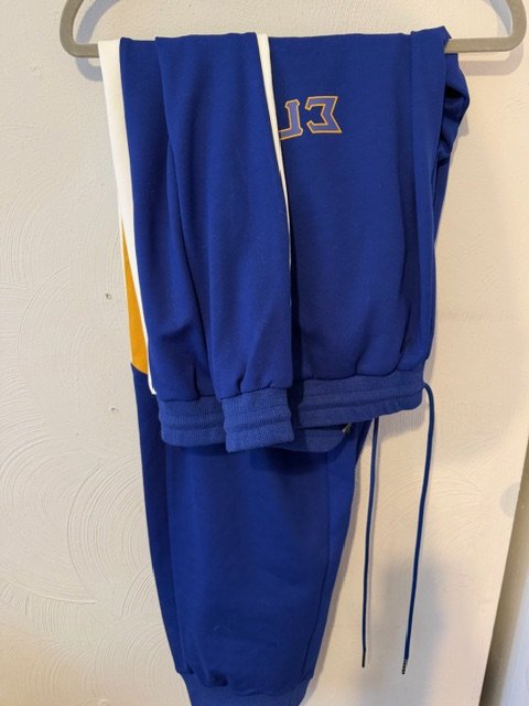 Sigma Gamma Rho Track Pants: Size 4XL