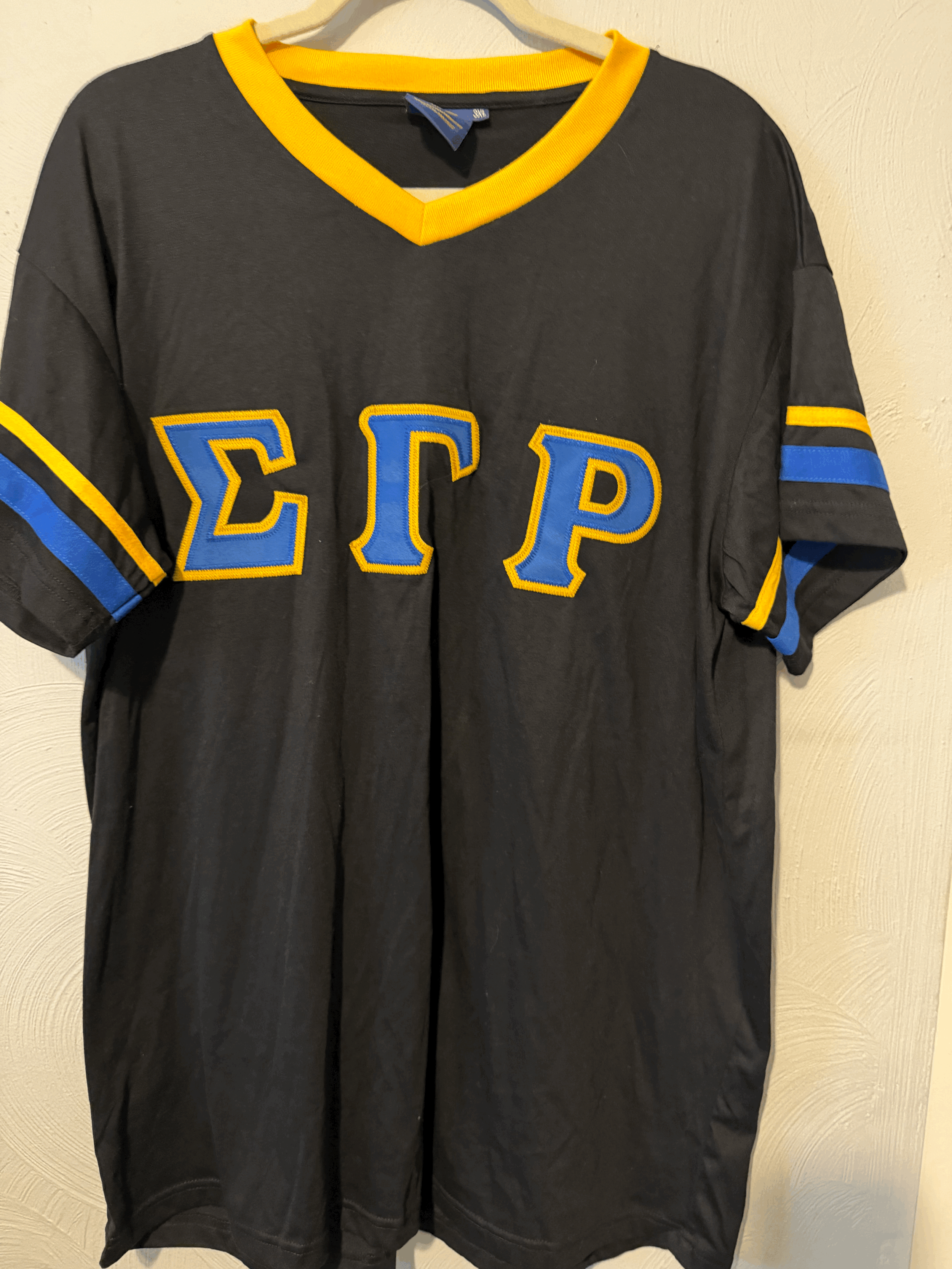 Sigma Gamma Rho Letters Black T-shirt 3XL - Excellent Condition