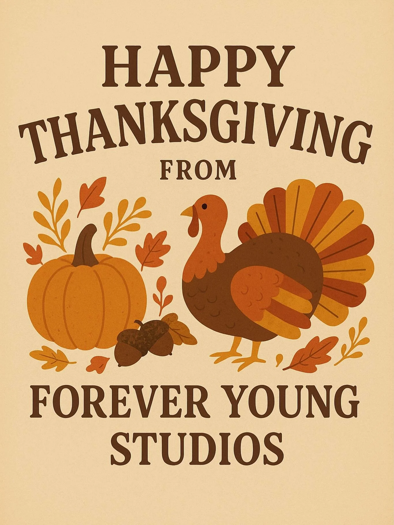 Happy Thanksgiving everyone!
I&rsquo;m so grateful for this incredible community. 🧡