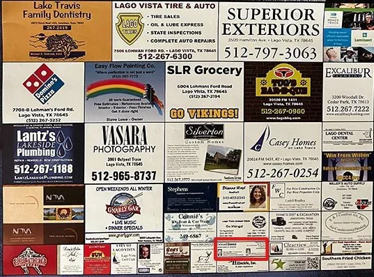 3.5 x 1 in Color Poster Ad
