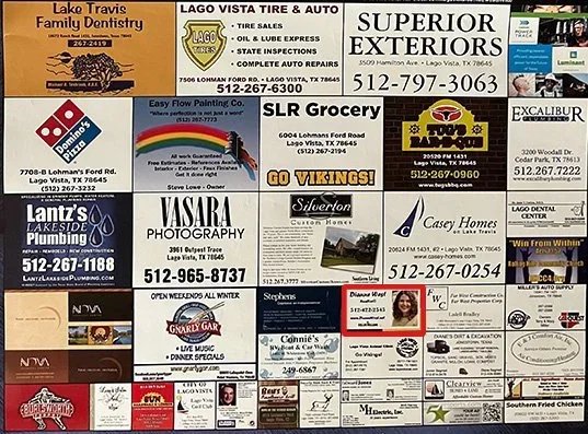 3.5 x 2 in Color Poster Ad