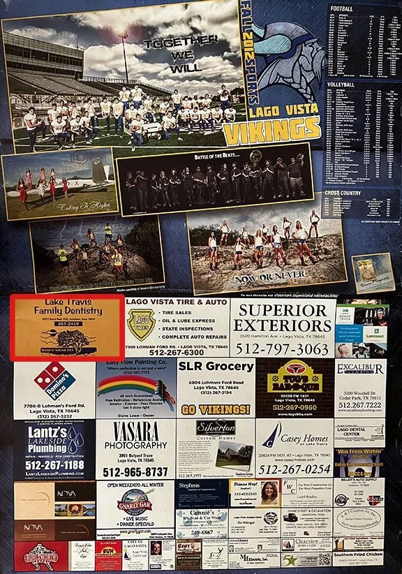 7 x 4 in Color Poster Ad