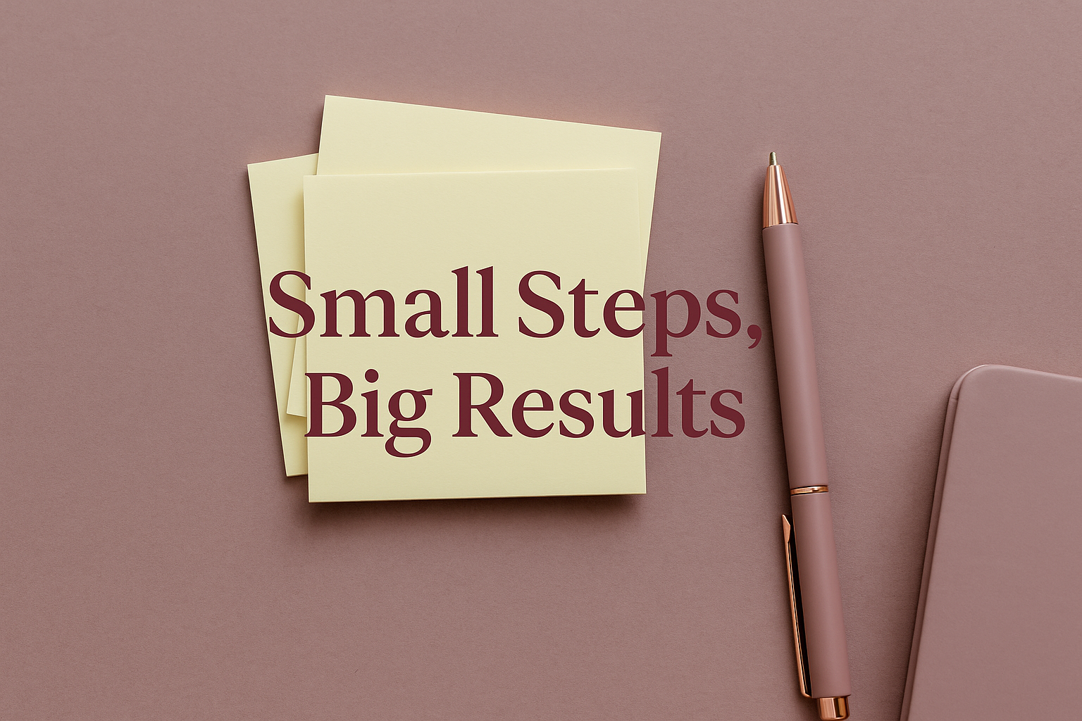 AUDIO 3: Small Steps, Big Results