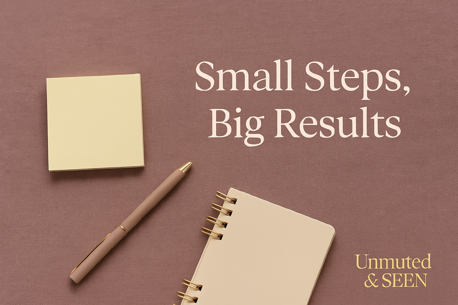 AUDIO 3: Small Steps, Big Results