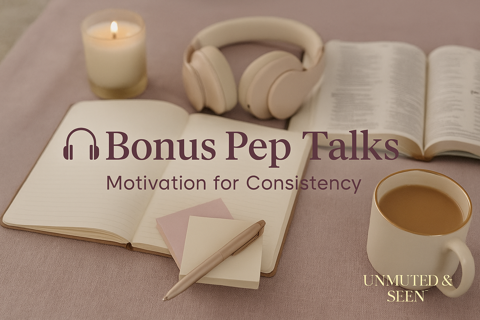 Bonus Audio Pep Talks