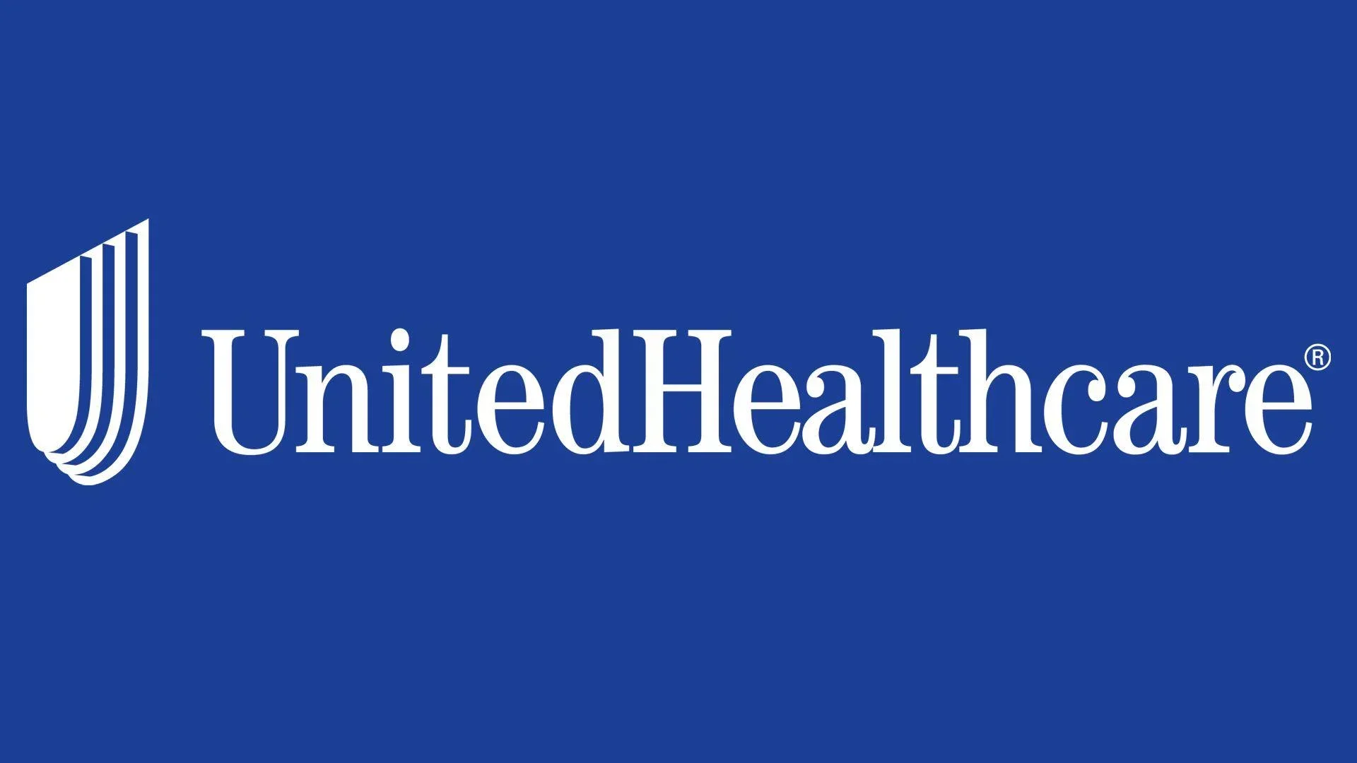 United Healthcare logo on a blue background