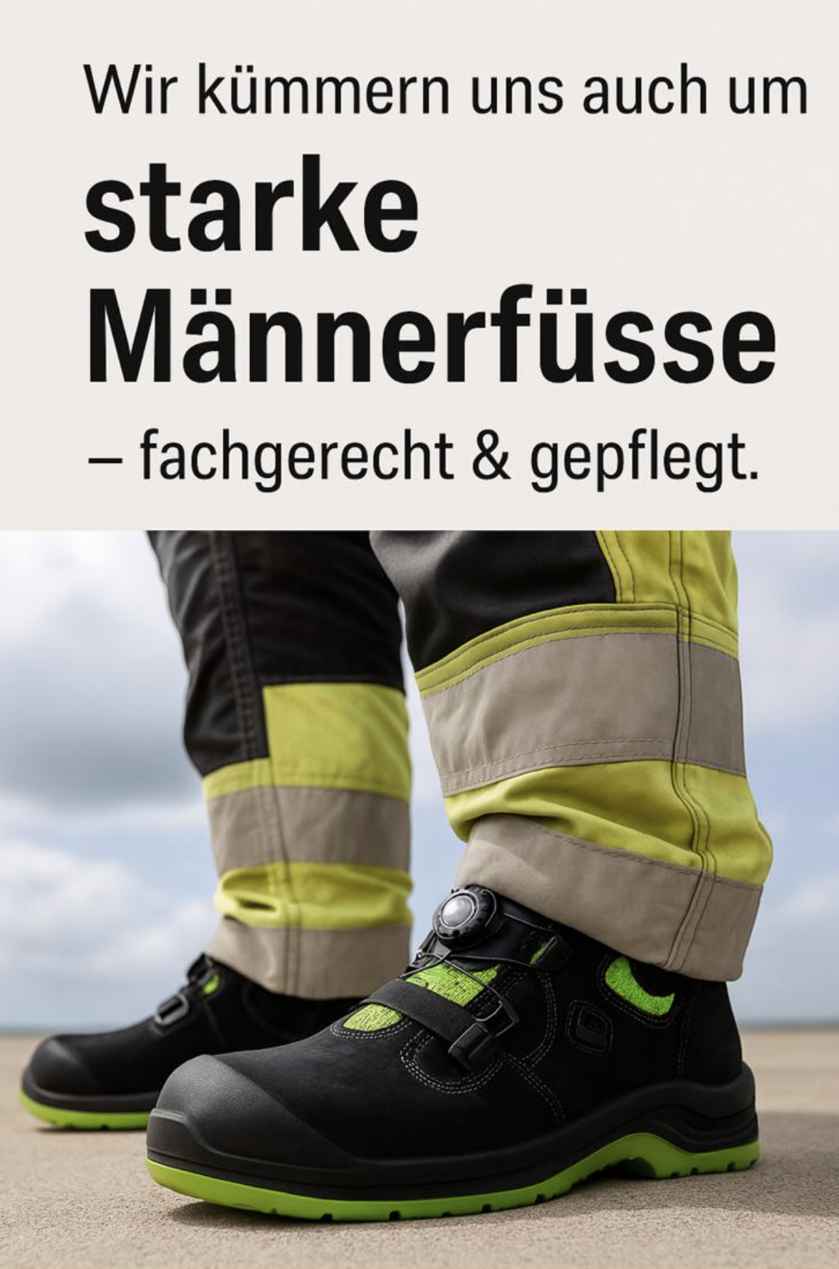 Männerfußpflege – professionell gepflegt