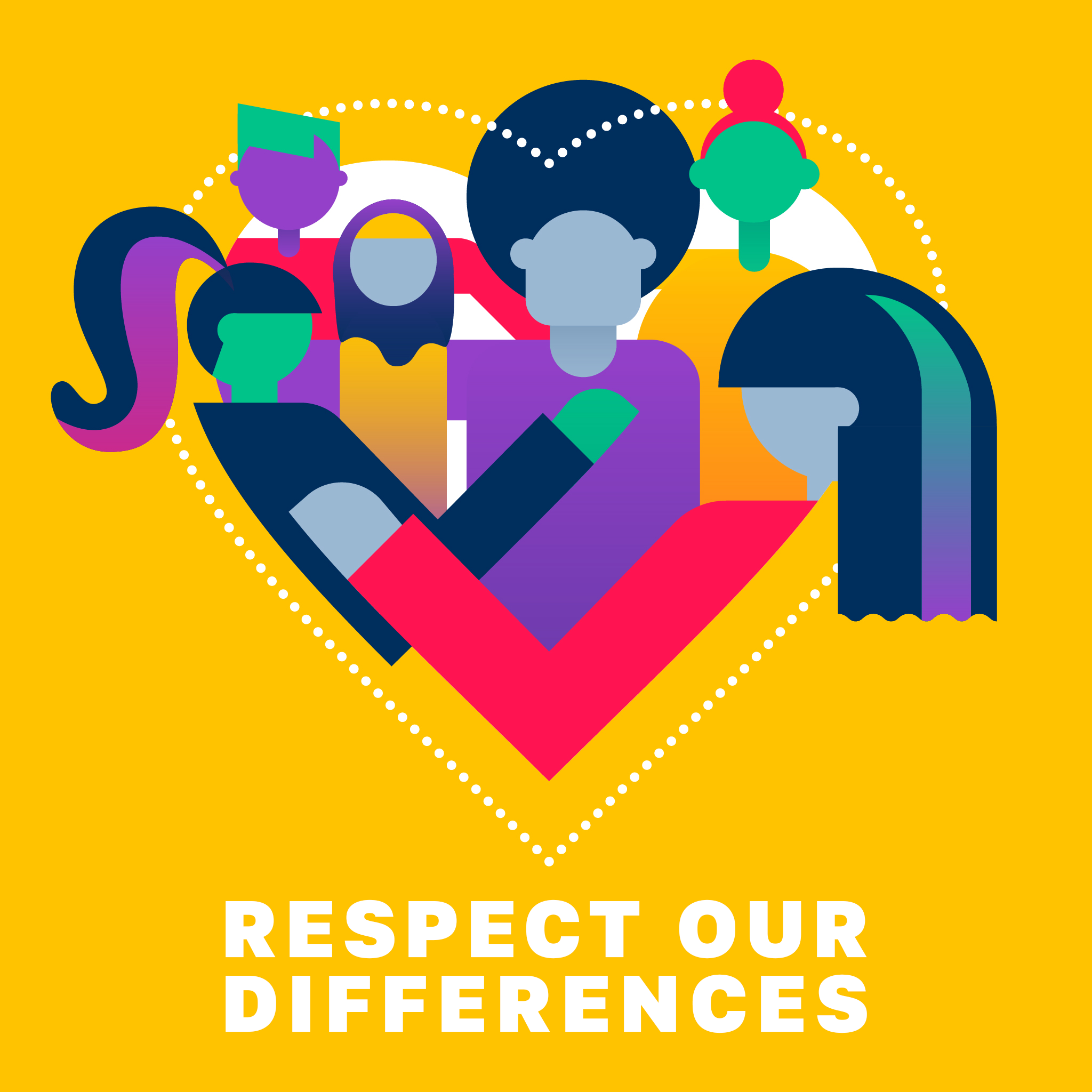 ‘Respect People’s Differences’