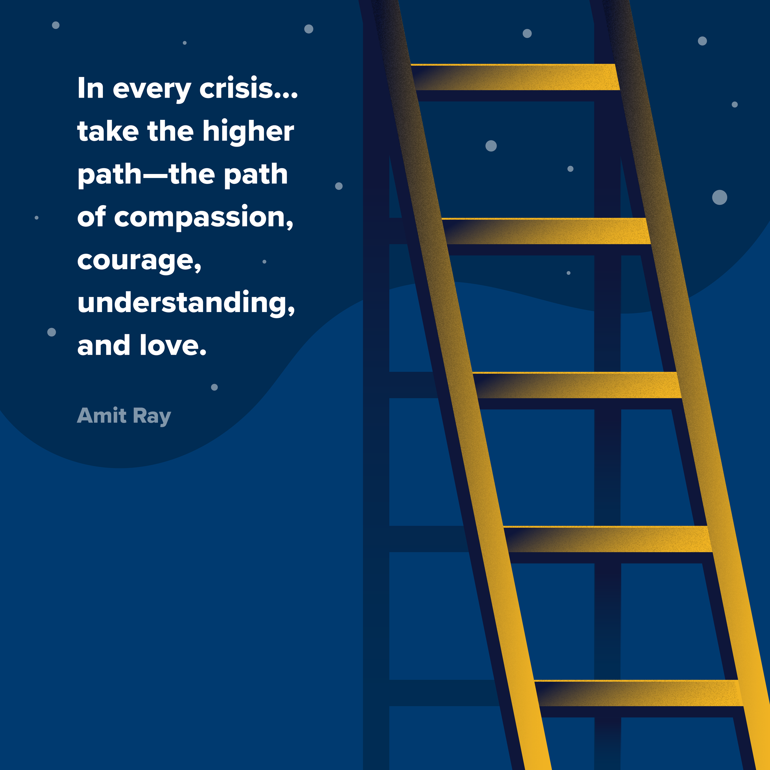 ‘Take the Higher Path’