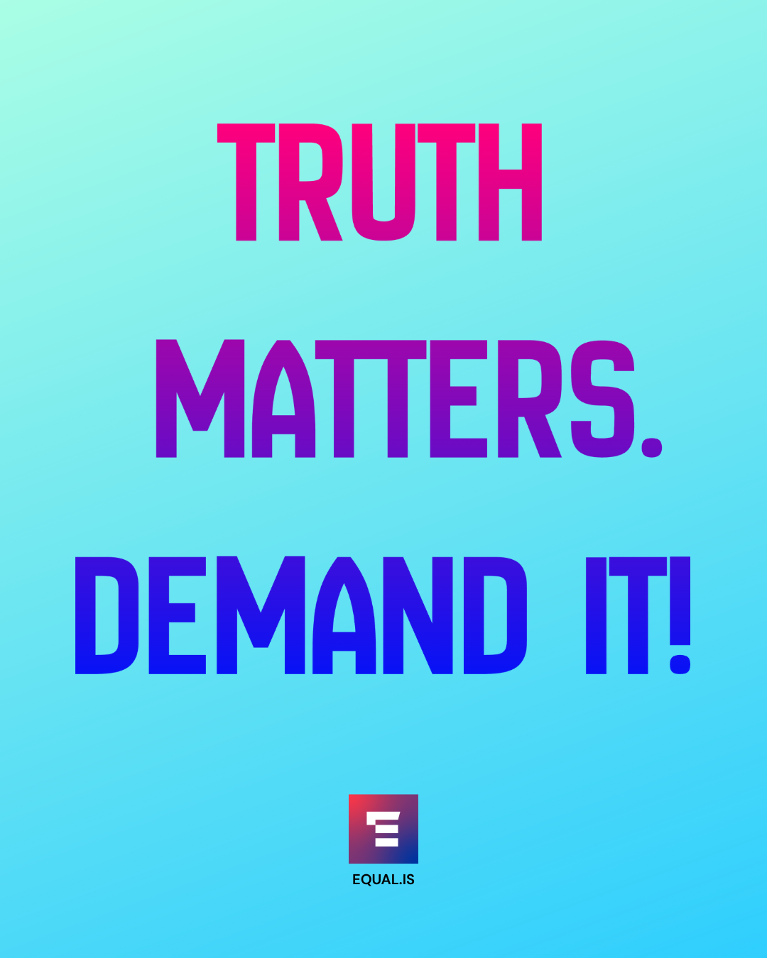 “Truth Matters”