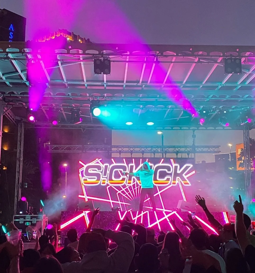 Flashback to when we were Kickin’ it with Sickick⚡️@sickickmusic
#production #concert #av #lighting #lightingdesign #dallas #dfwevents #dallasevents #productioncompany #productionlife #avlife #djlife #onset #stage #stagelighting