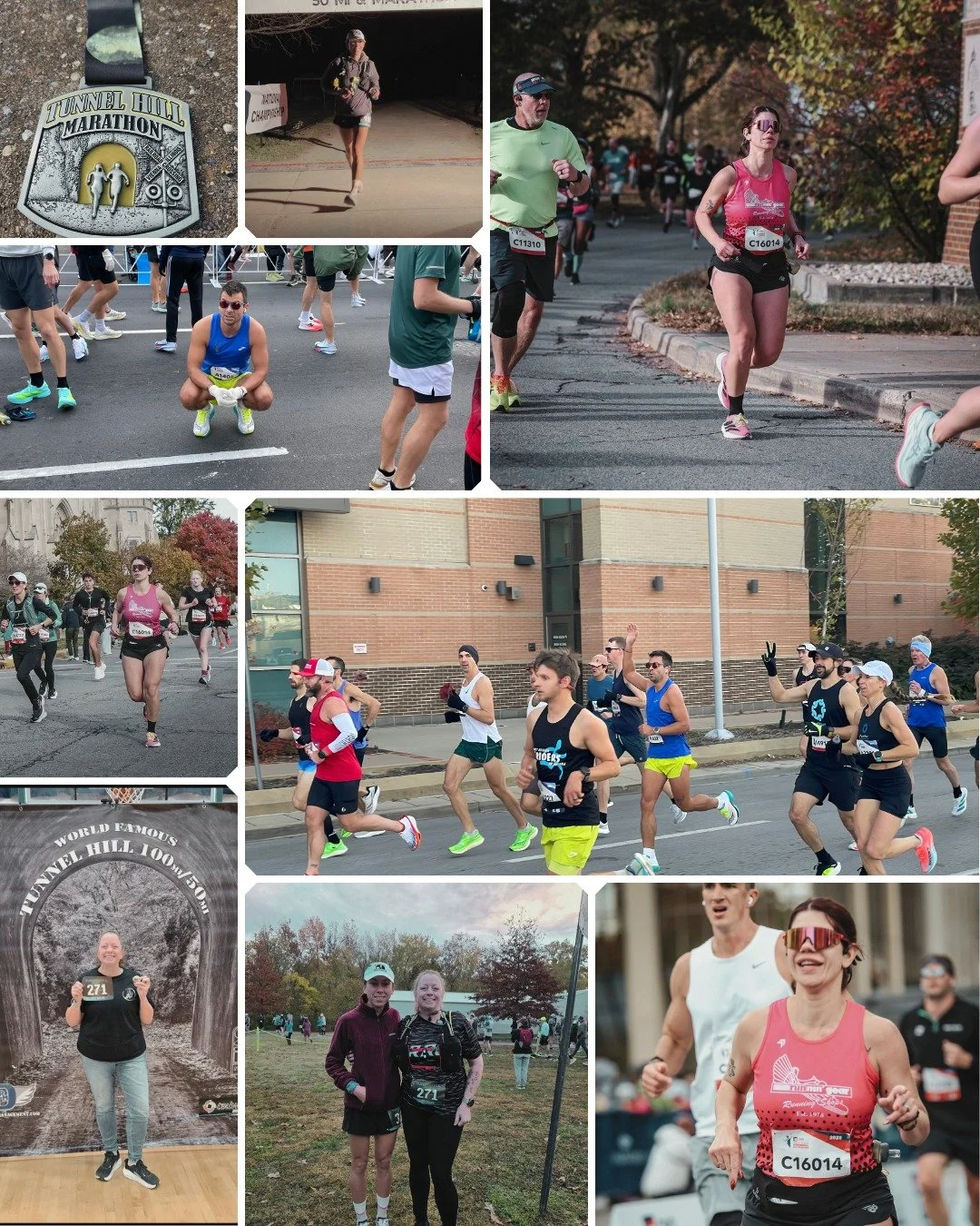 Runnin&rsquo; Gear wasn&rsquo;t the only crew putting in work this weekend 💪 Our friends were out chasing big goals &mdash; from Tunnel Hill to the Indianapolis Marathon and beyond! 

When the miles got tough, they got tougher.

Not every race goes 