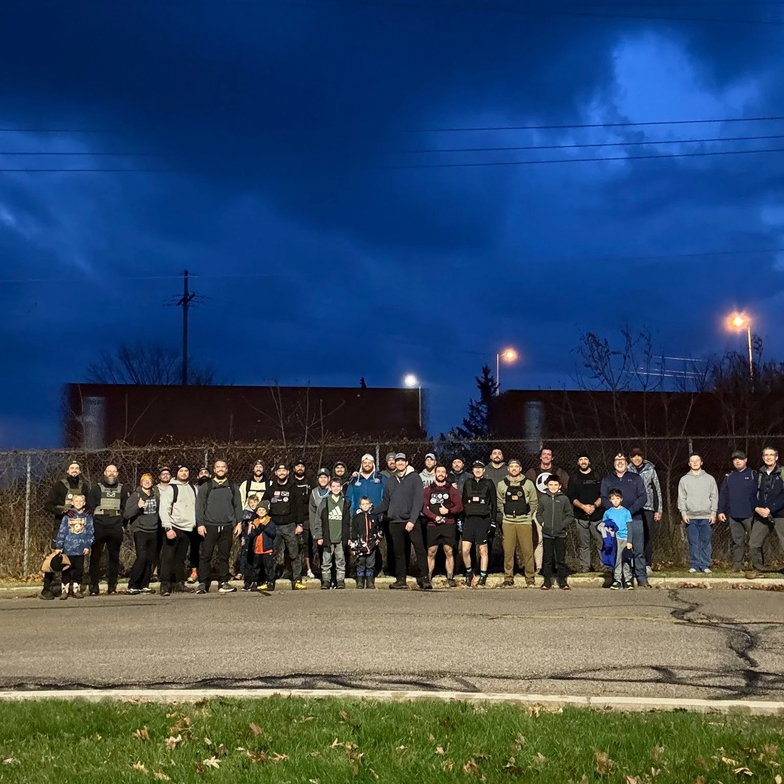 This morning we had the privilege of joining an incredible group of men in Lapeer for an all-mens ruck. There&rsquo;s something powerful about starting the day with purposeful miles, meaningful conversation, and a clear mind before the day even begin