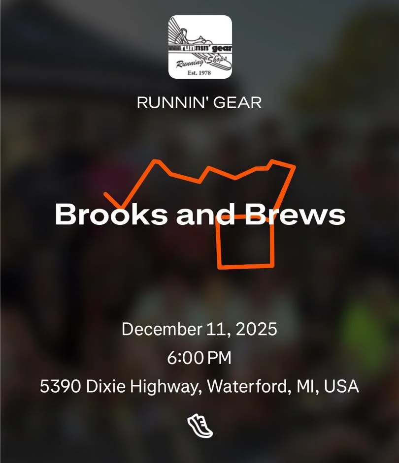 Get ready to run, sip, and sparkle! 🌟
Join Runnin&rsquo; Gear and Brooks for our Brooks &amp; Brews Holiday Run/Walk &mdash; a merry cruise through the neighborhood filled with Christmas lights, laughter, and cheer.
Then swing by the shop for holida