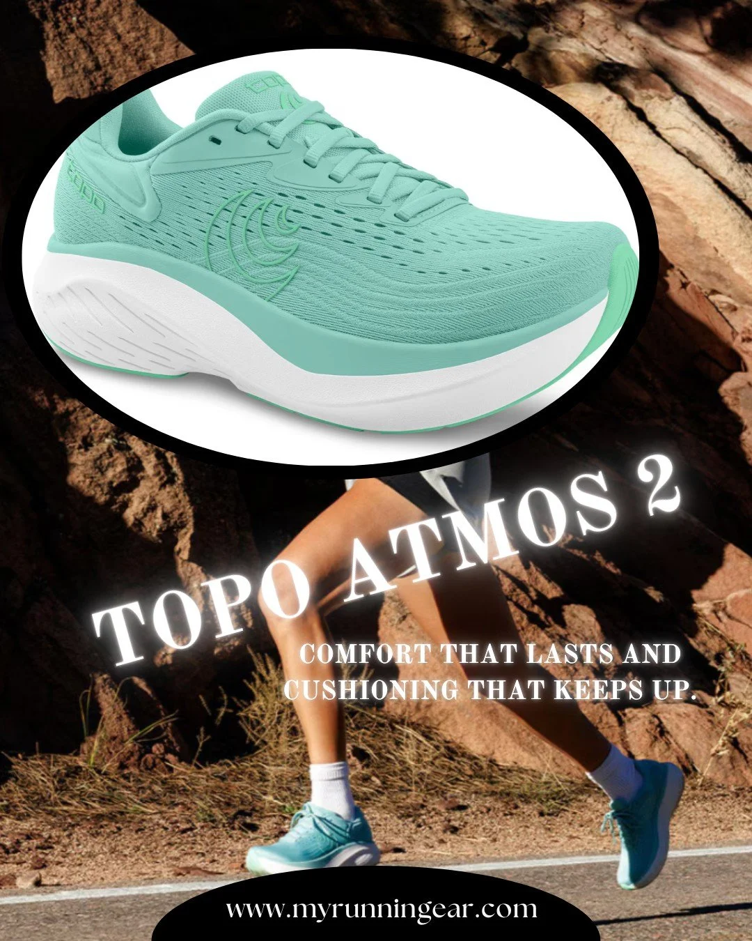 Meet Atmos 2&mdash;the next generation of plush, all-day comfort. With even more cushioning and an upgraded ZipFoam&trade; midsole, this ride is softer, lighter, and more energetic than ever. Translation: smoother miles, happier legs.

Up top, a recy