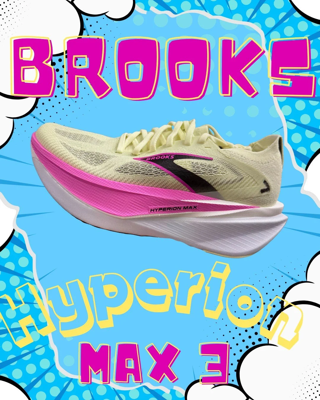 The Brooks Hyperion Max 3 is built for runners who like their miles fast and their shoes louder than their playlists. Lightweight. Snappy. Ridiculously smooth. This is the kind of shoe that makes &ldquo;just an easy run&rdquo; accidentally turn into 