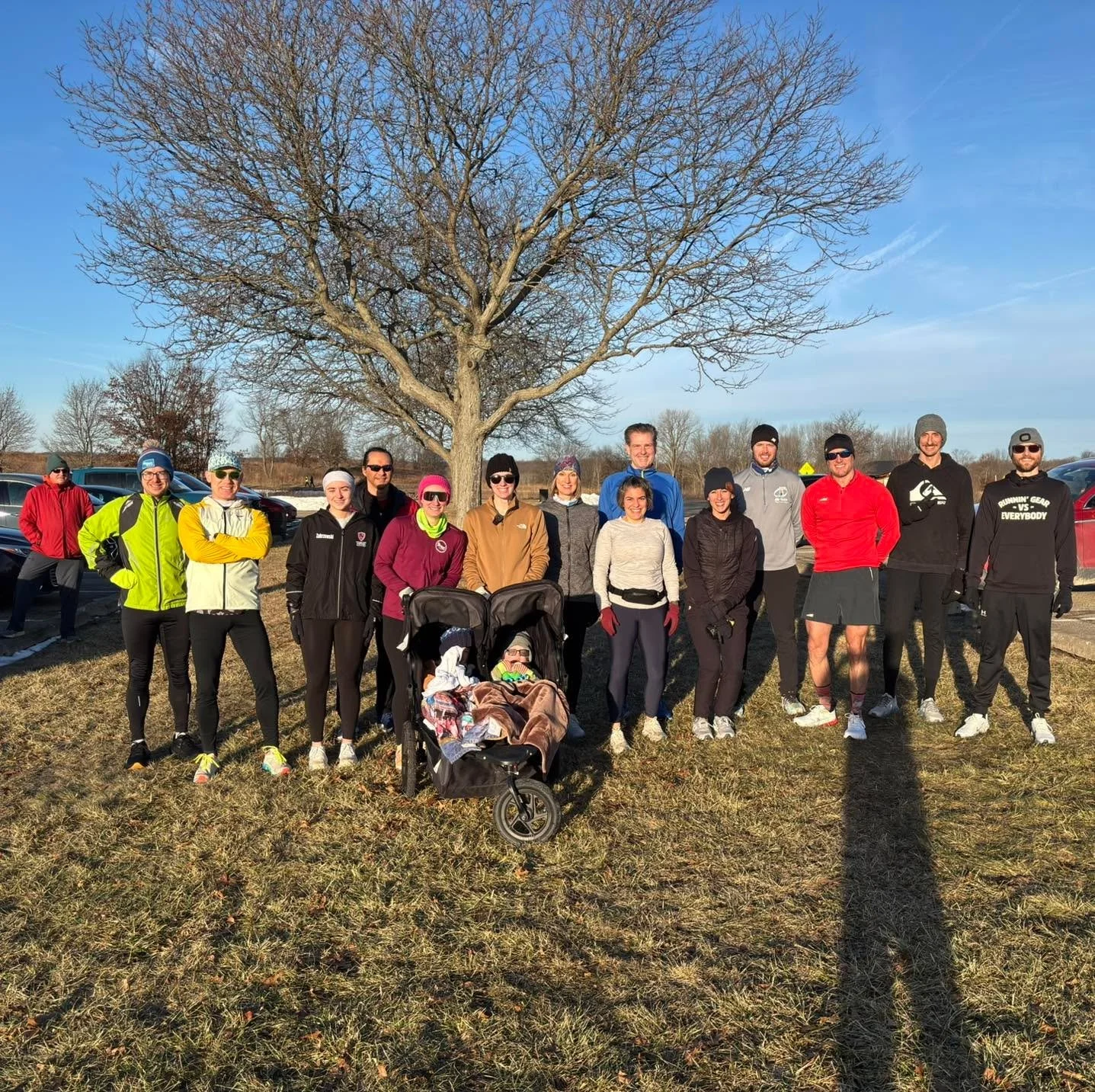Cold air, warm crew, miles in the bank. ❄️🔥
Showing up, lacing up, and getting it done&mdash;together. 

#runningear #romanoracingco #werunwaterford #werunclarkston #beagoodhuman #supportlocal  #grouprun #runningwithfriends #makingstrides #michiganr