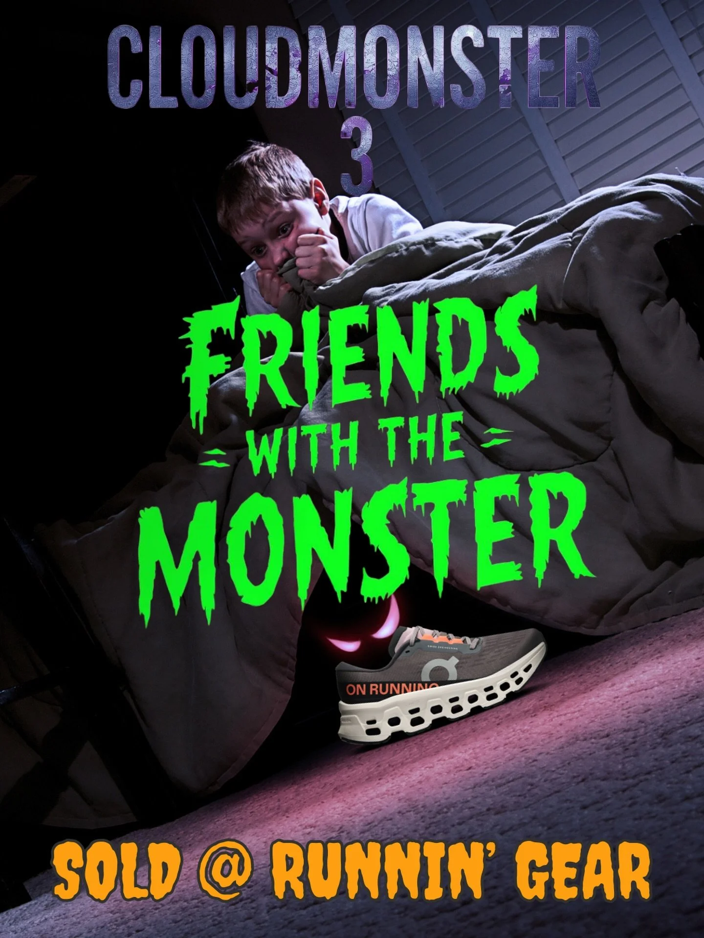 This isn&rsquo;t your generic R. L. Stine classic.
The On Cloudmonster 3 brings back the features you loved from versions 1 and 2 and stitches them together into the ultimate Frankenstein of a ride. Bigger bounce. Smoother transitions. That max-cushi