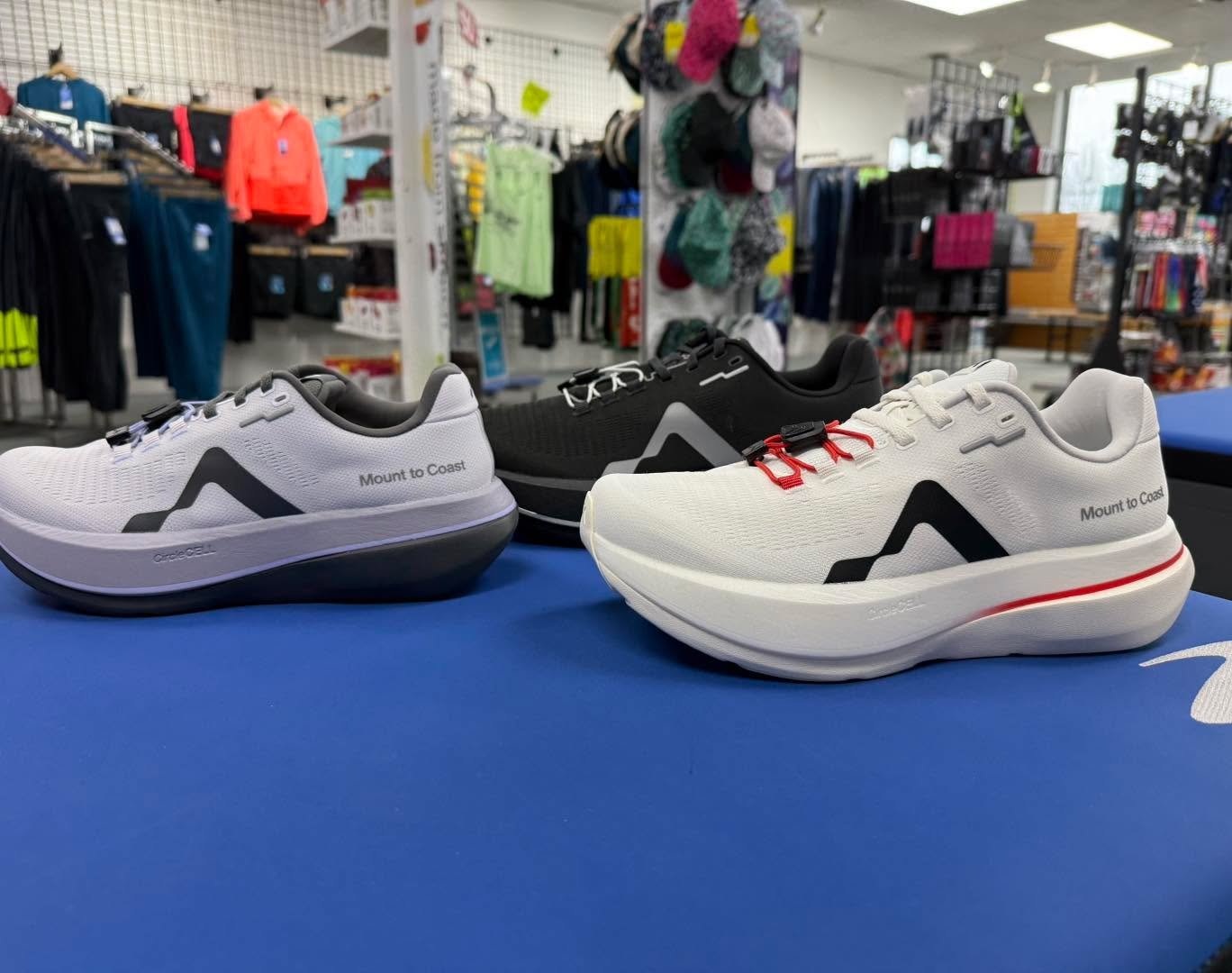 Already love Mount to Coast? Just wait &lsquo;til you lace up the brand new C1.

Long runs just got shorter thanks to a smooth 6mm drop, responsive CircleCELL foam, and a dual lacing system that lets you dial in the perfect fit every time.

Now arriv