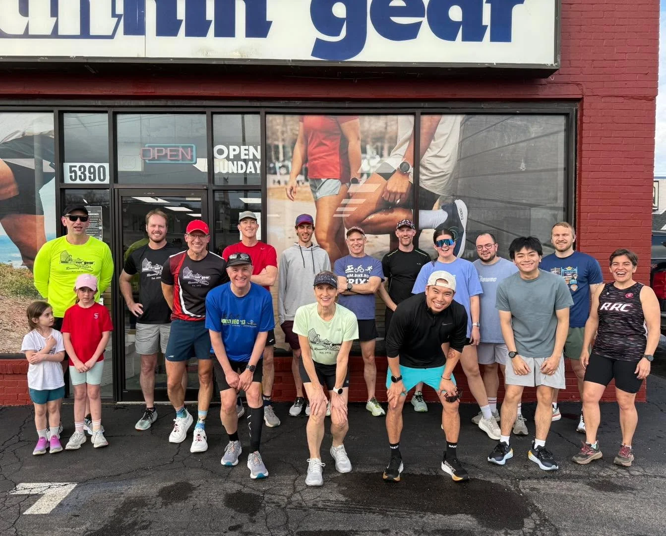 Runnin&rsquo; Gear rolls out every Thursday at 6PM from the shop and Saturdays at 8AM from Indian Springs. Rain, cold, tired legs&hellip; doesn&rsquo;t matter. We show up and we stack miles.

PRs don&rsquo;t chase themselves. Neither do goals.

Pull 