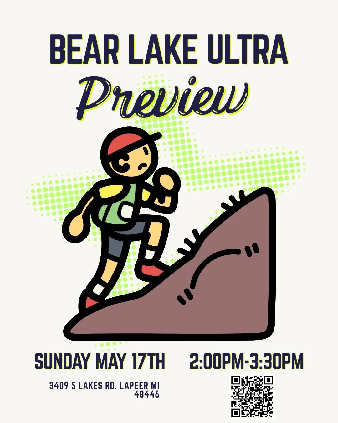 The Bear Lake Ultra Preview Run is your chance to step onto the course before it steps on you. 1&ndash;3 laps.

No pressure&mdash;just you, the dirt, and whatever you&rsquo;ve got in the tank.
Ask questions. Swap stories. Size up the course.
Or just 