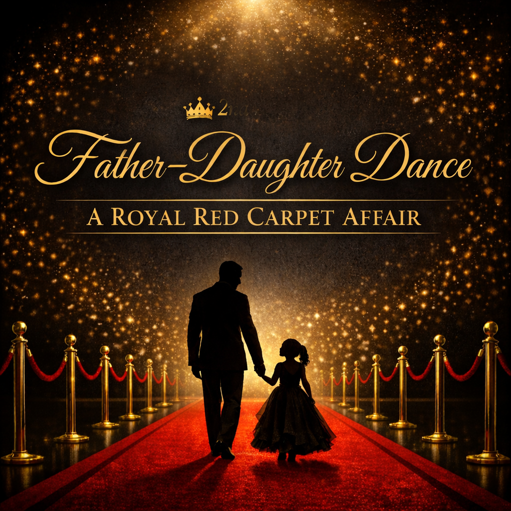 FATHER-DAUGHTER DANCE: A ROYAL RED CARPET AFFAIR