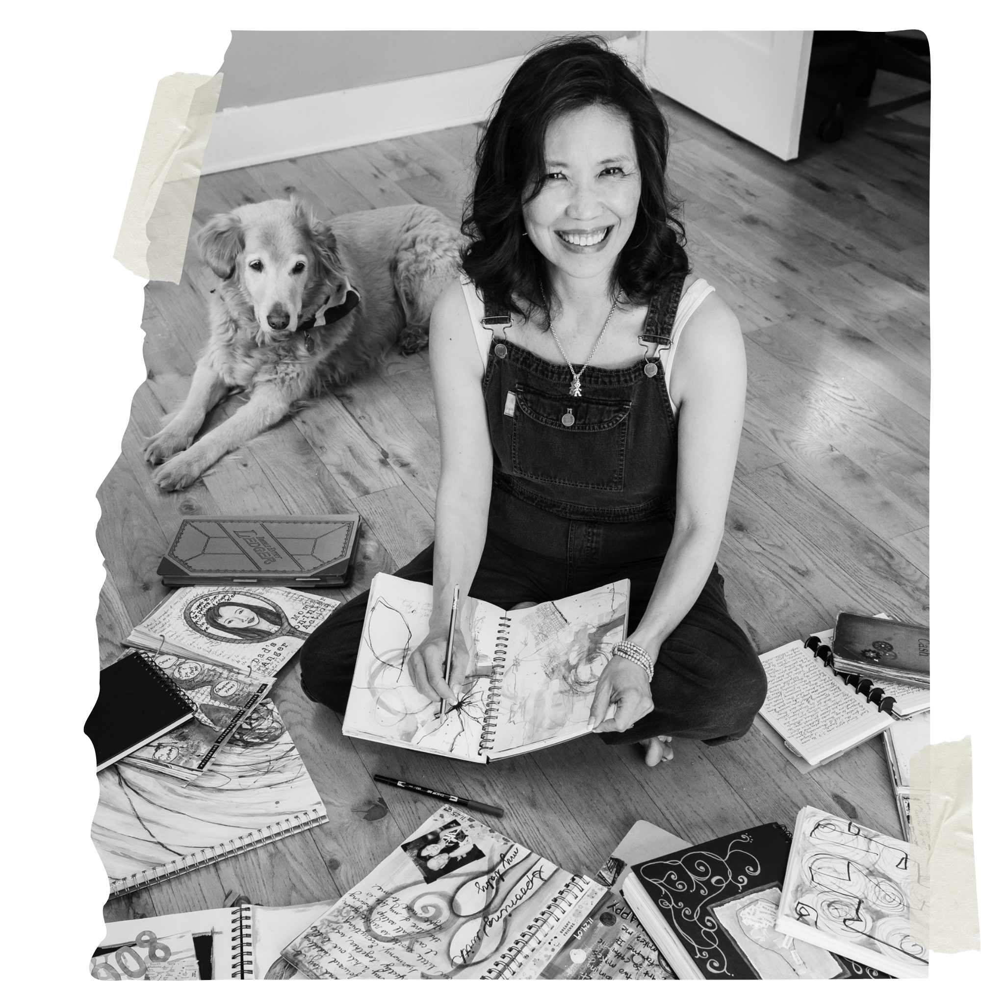 expressive arts coaching, art journaling workshop