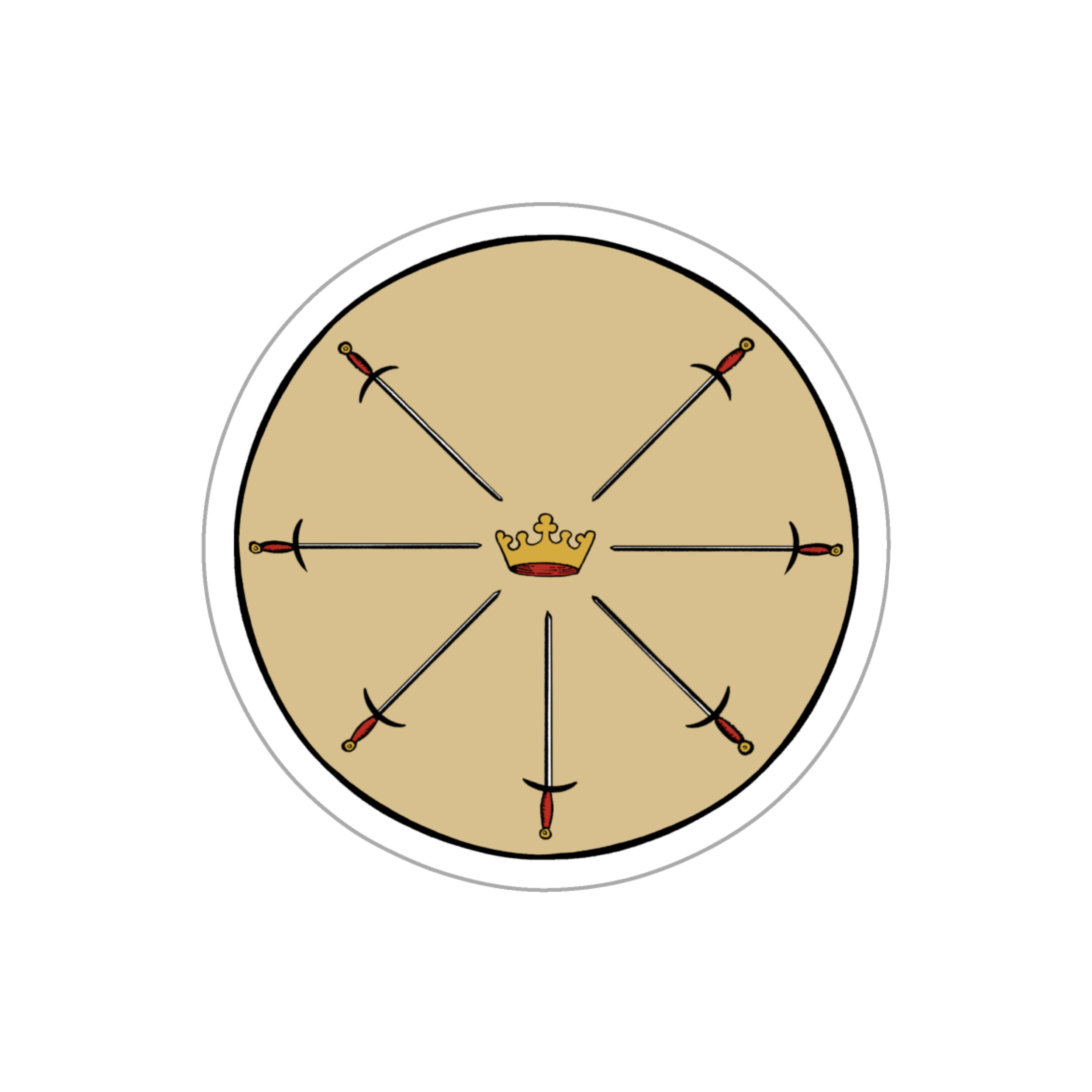 Fiore's Seven Cuts of the Sword Sticker