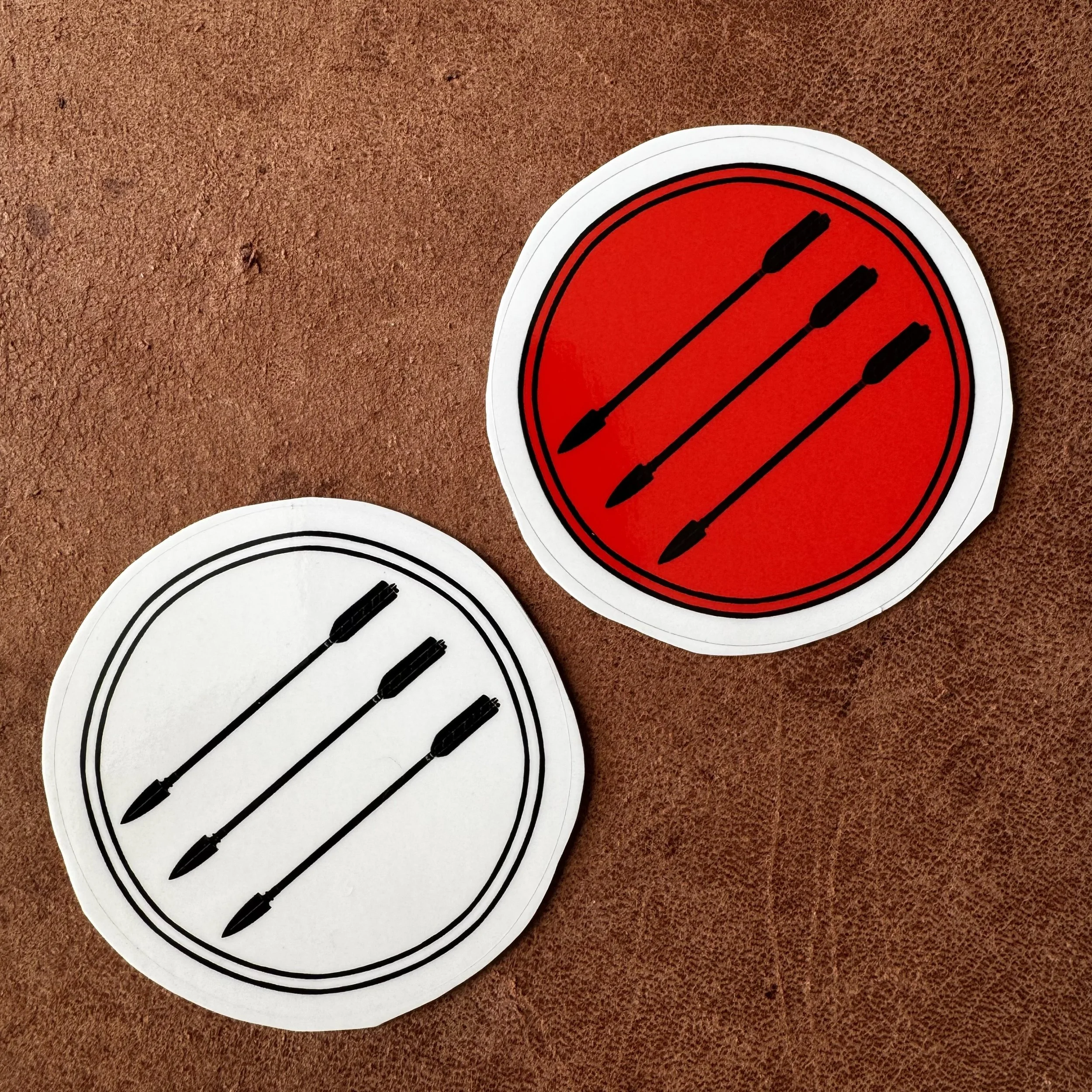 Antifascist Medieval Arrows Stickers