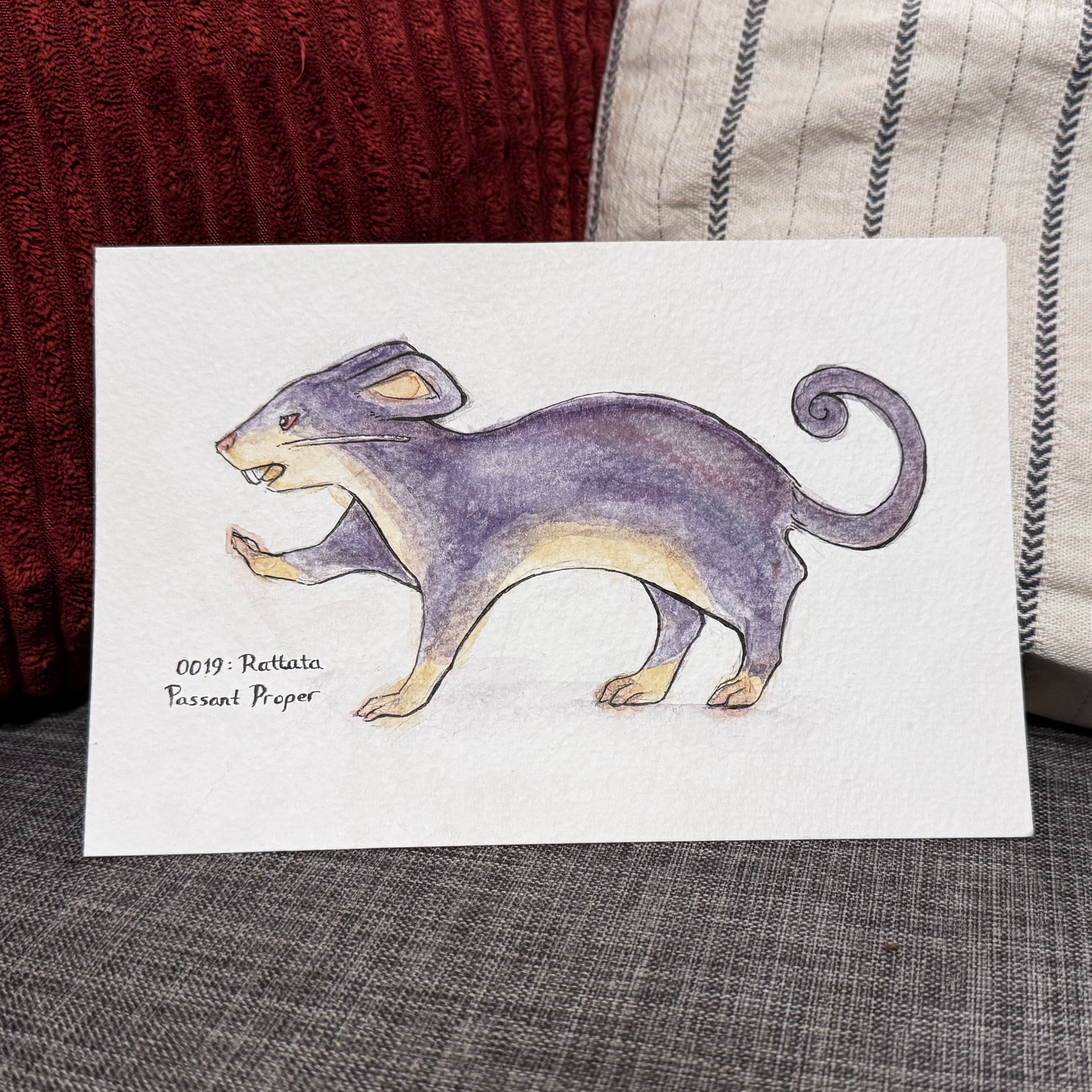 0019: Rattata Passant Proper