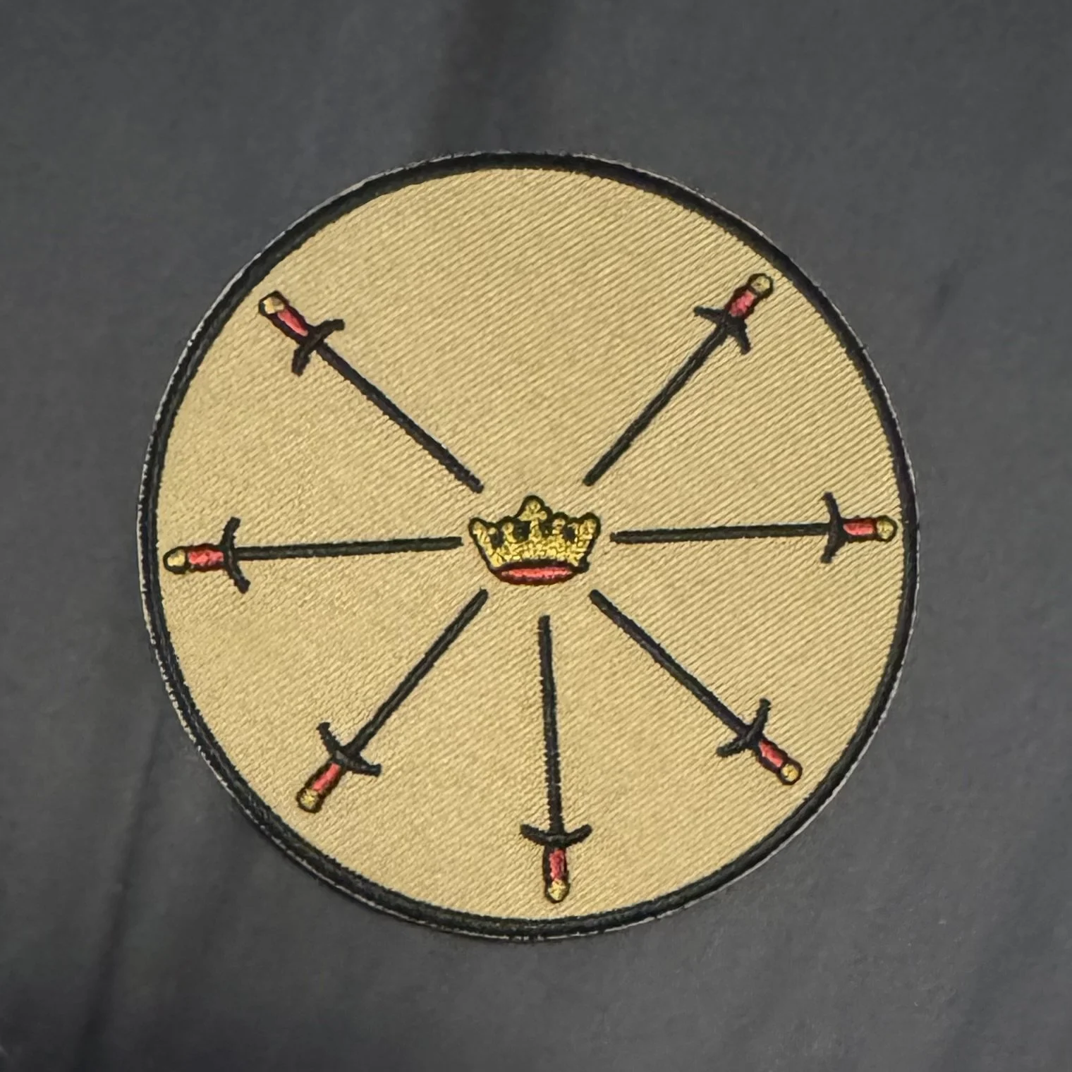 Fiore's Cuts of the Sword Embroidered Patches