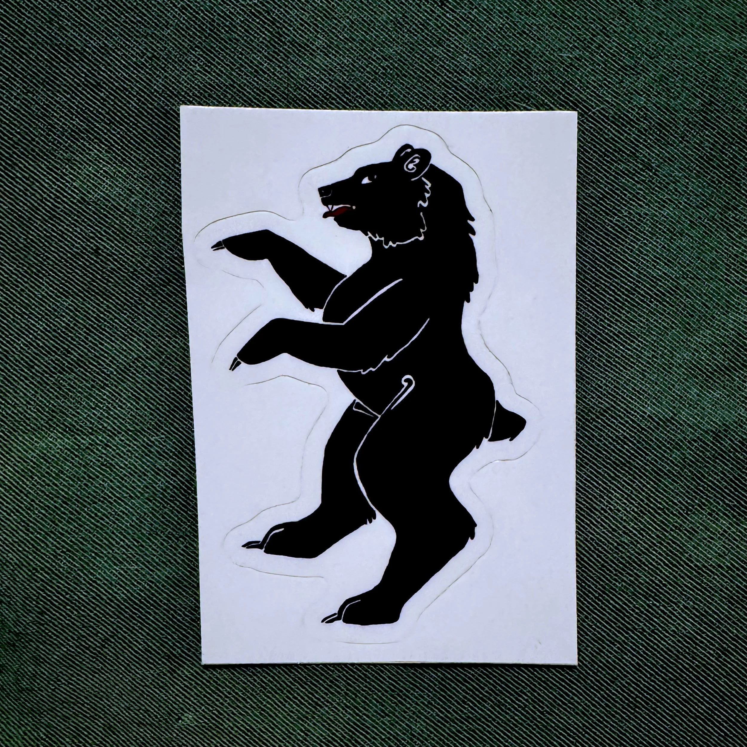 Heraldic Bear Sticker