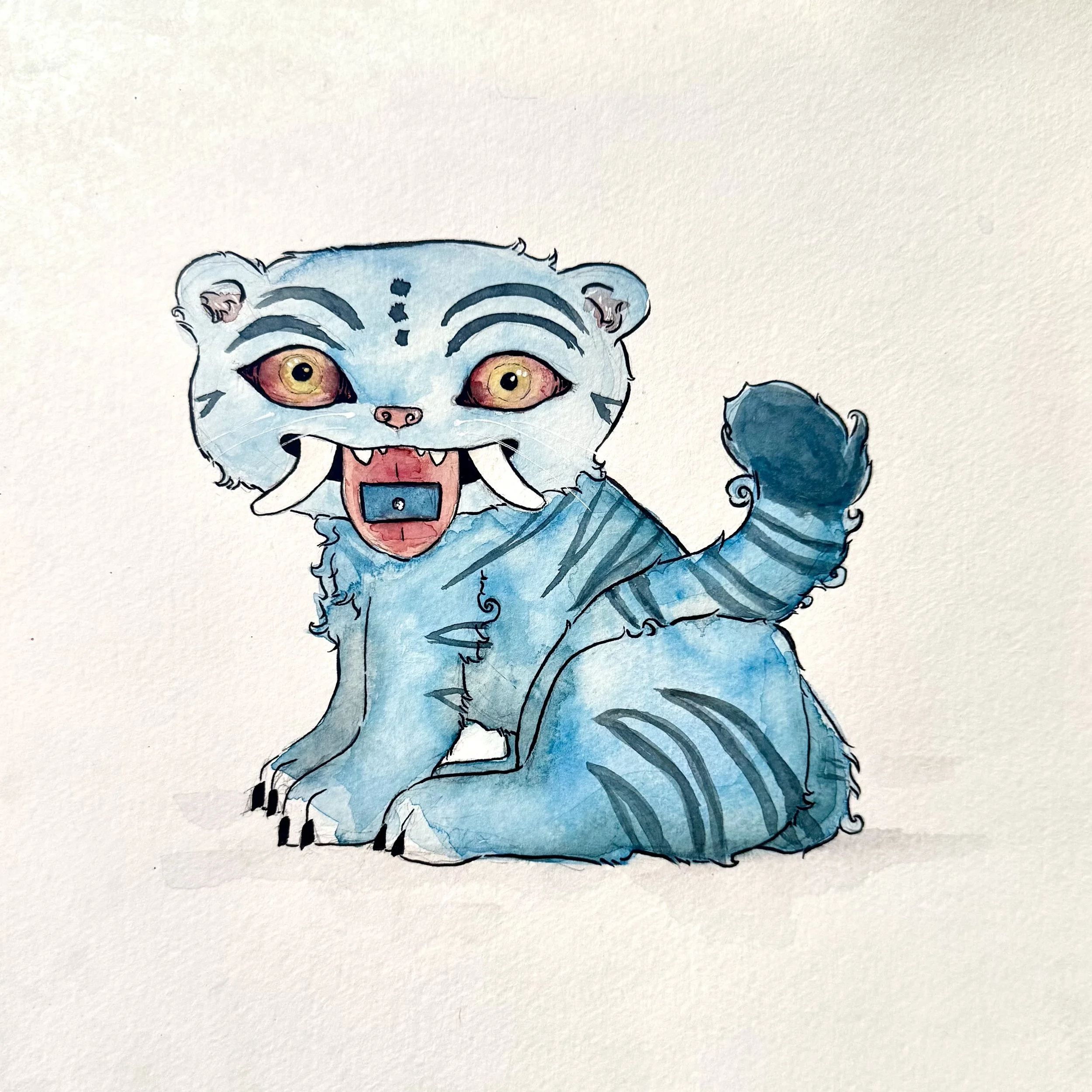 "Derpy proper, sejant et guardant" Print