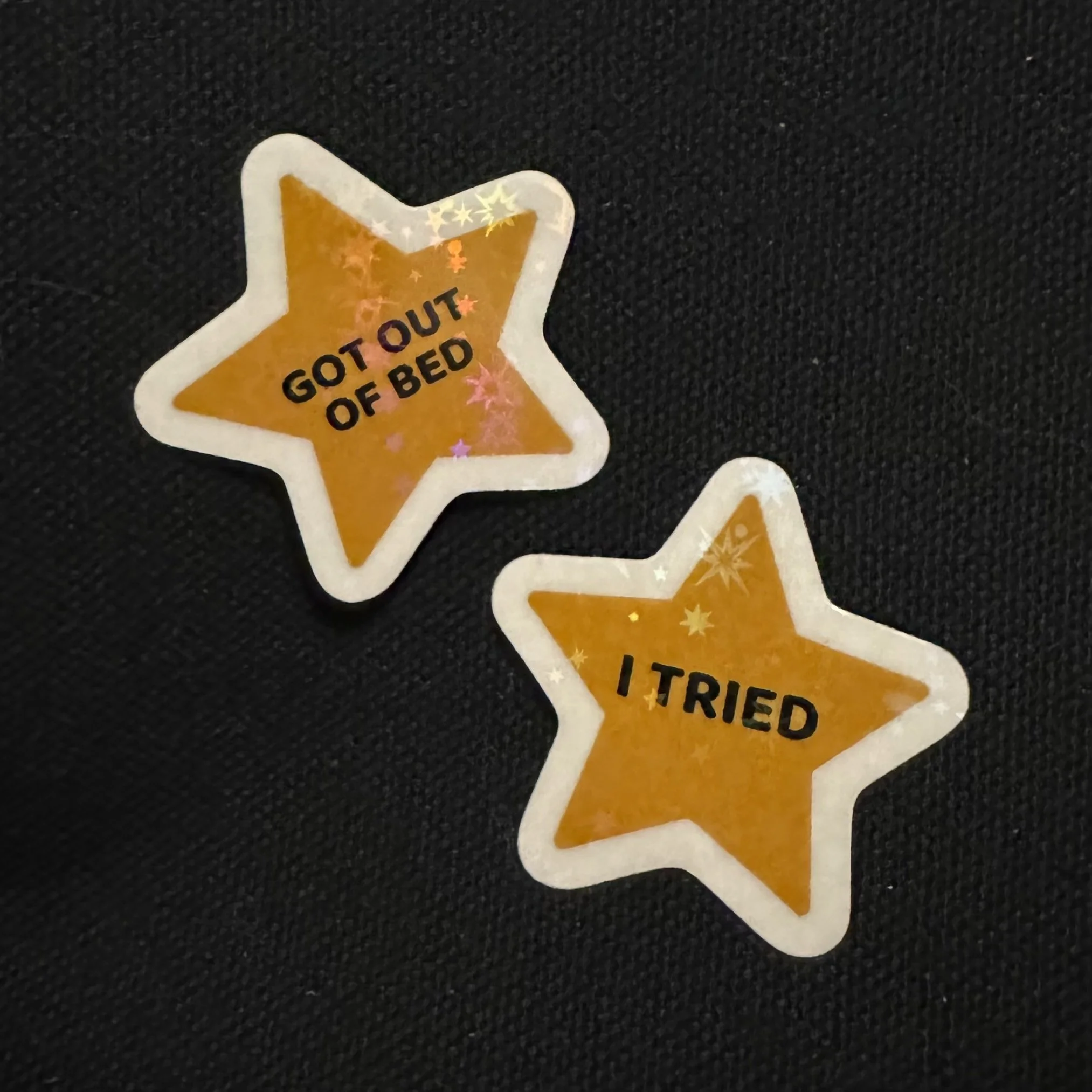 Adulting Gold Star Stickers