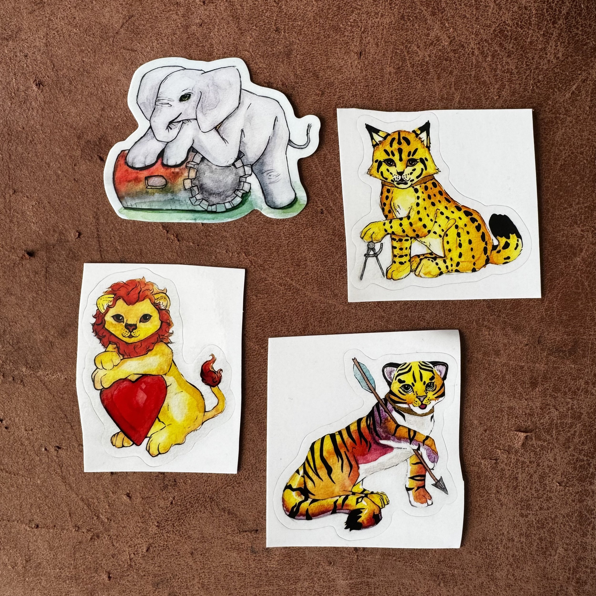 Lisa Friore Virtues Stickers